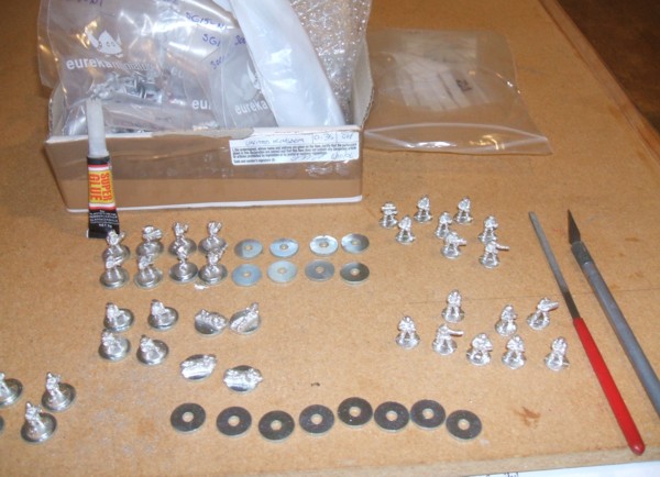 Prepping 15mm GZG figures
