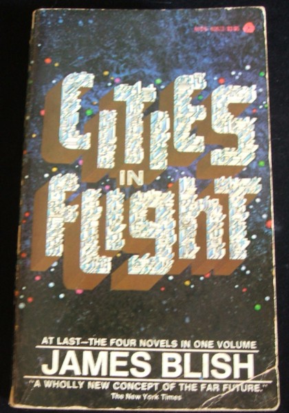 Cover of 'Cities in Flight' - Avon Edition 1982