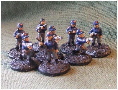 Police - figures by Ground Zero Games