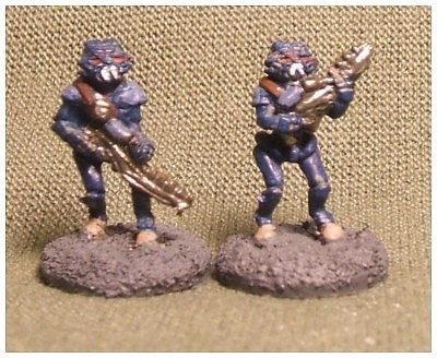 GZG Crusties painted up for the Alien Legion