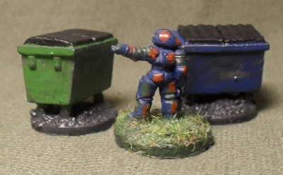 Dumpsters from Khurasan Miniatures with GZG Marine