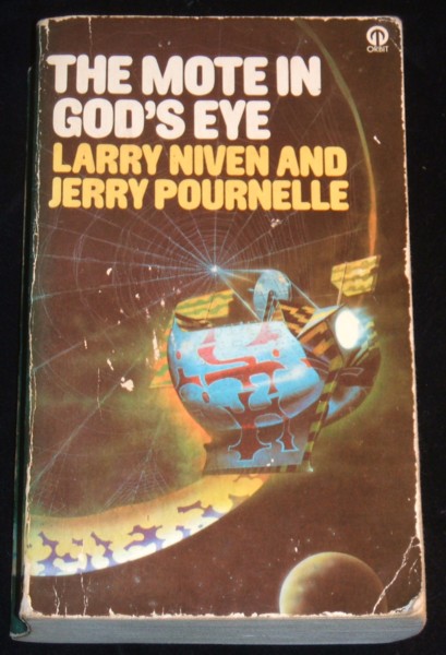 Cover of 'The Mote in God's Eye' - Orbit Edition 1981